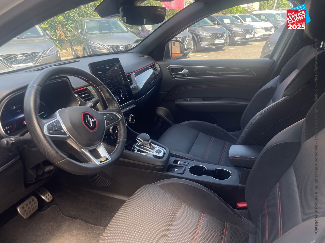 Véhicule d'occasion RENAULT ARKANA 1.6 E-TECH HYBRIDE 145CH RS LINE FAST TRACK GPS chez Renault Sélestat