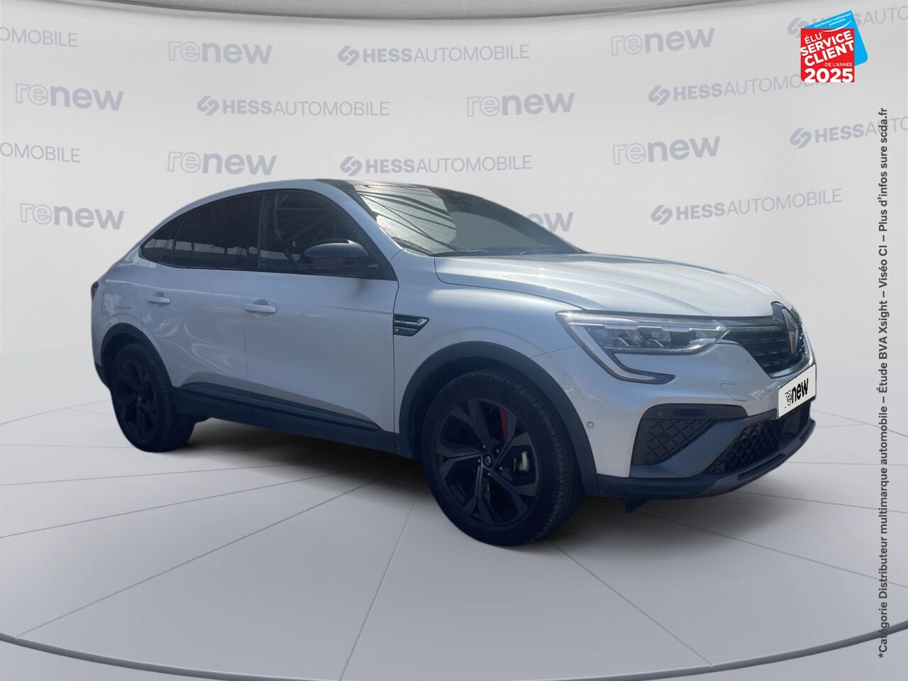 Véhicule d'occasion RENAULT ARKANA 1.6 E-TECH HYBRIDE 145CH RS LINE FAST TRACK GPS chez Renault Sélestat