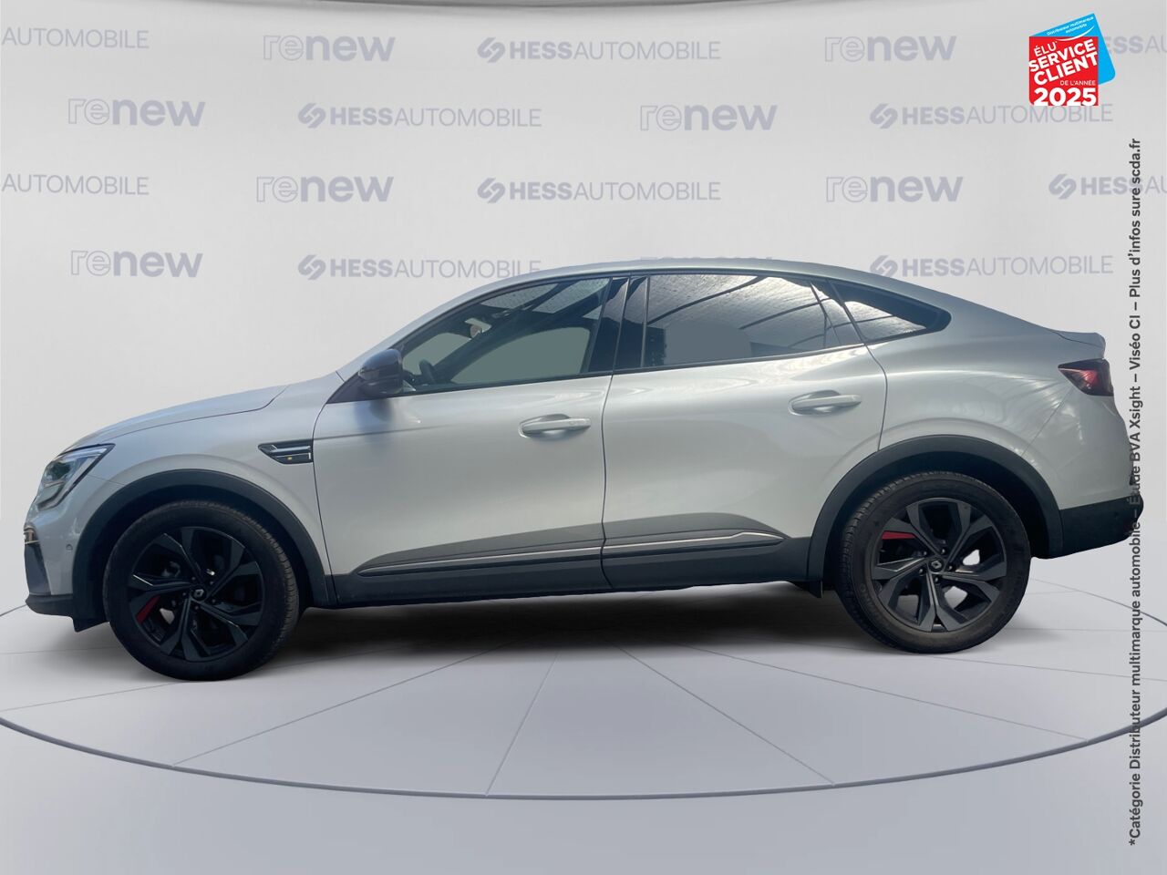 Véhicule d'occasion RENAULT ARKANA 1.6 E-TECH HYBRIDE 145CH RS LINE FAST TRACK GPS chez Renault Sélestat