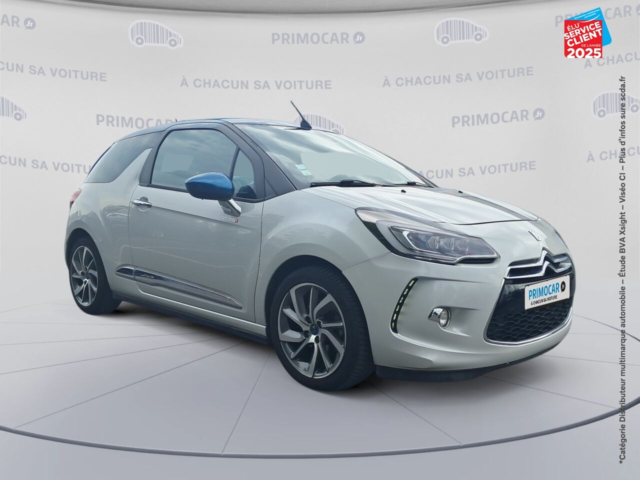 Véhicule d'occasion CITROEN DS3 CABRIO THP 165CH SPORT CHIC chez Primocar