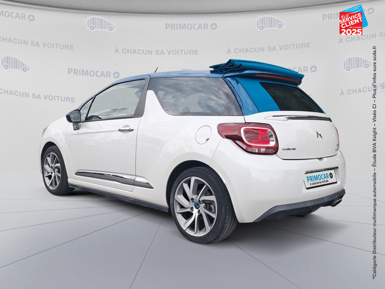 Véhicule d'occasion CITROEN DS3 CABRIO THP 165CH SPORT CHIC chez Primocar