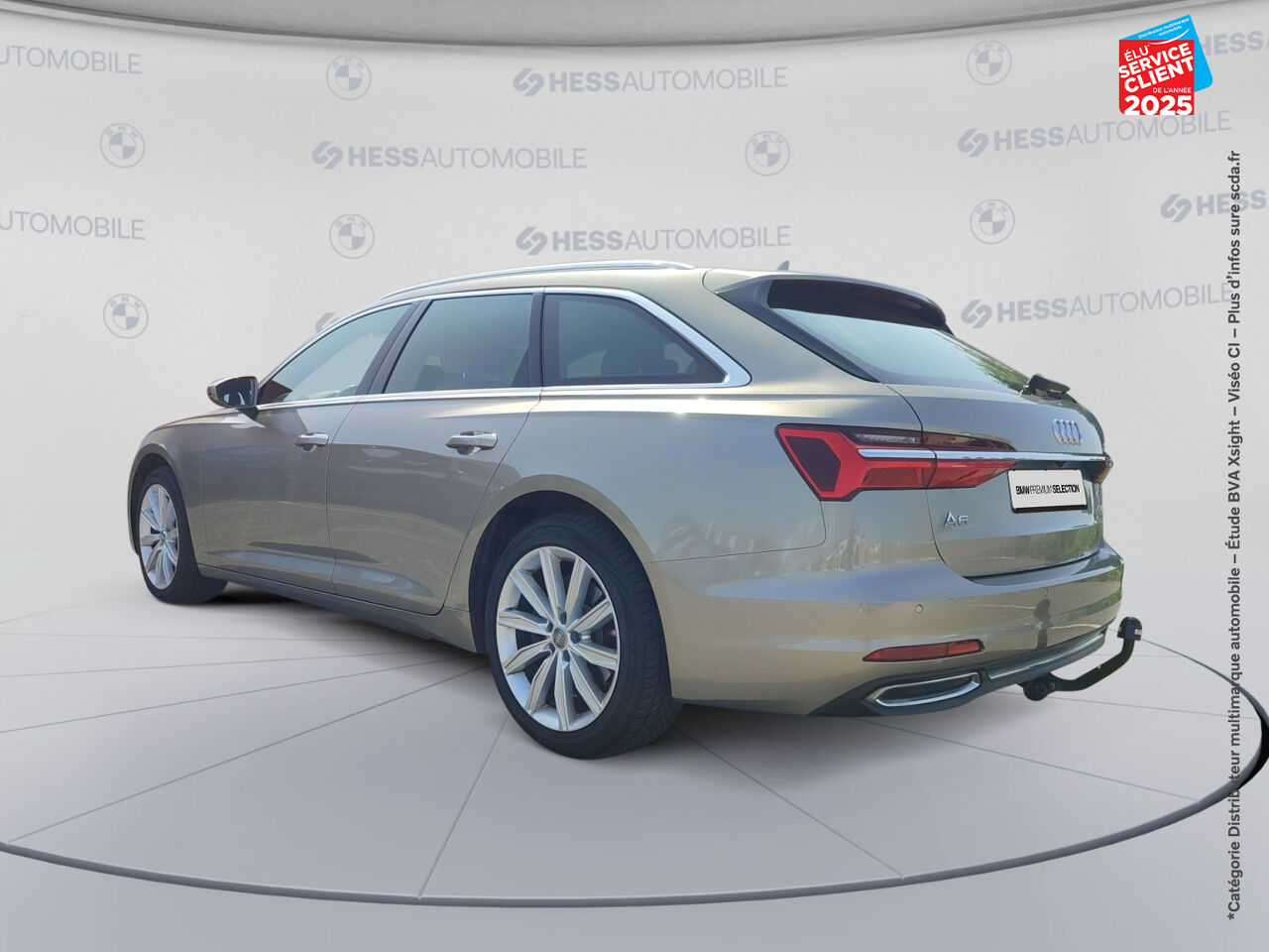 Véhicule d'occasion AUDI A6 AVANT 45 TDI 231CH AVUS QUATTRO TIPTRONIC SIEGE CHAUF CAMERA GPS ATTELAGE chez BMW Lons le Saunier