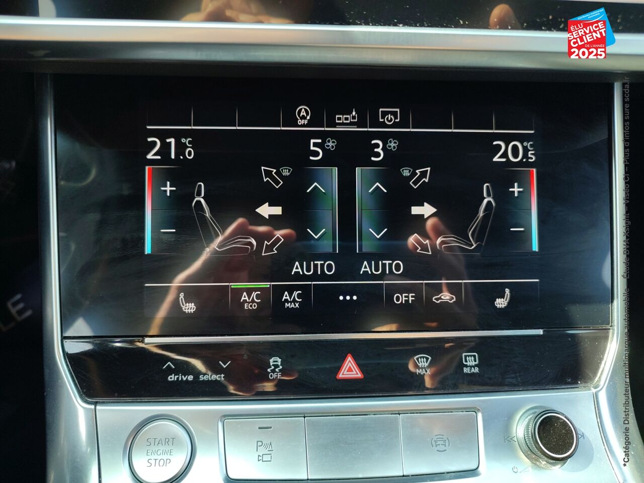 Véhicule d'occasion AUDI A6 AVANT 45 TDI 231CH AVUS QUATTRO TIPTRONIC SIEGE CHAUF CAMERA GPS ATTELAGE chez BMW Lons le Saunier