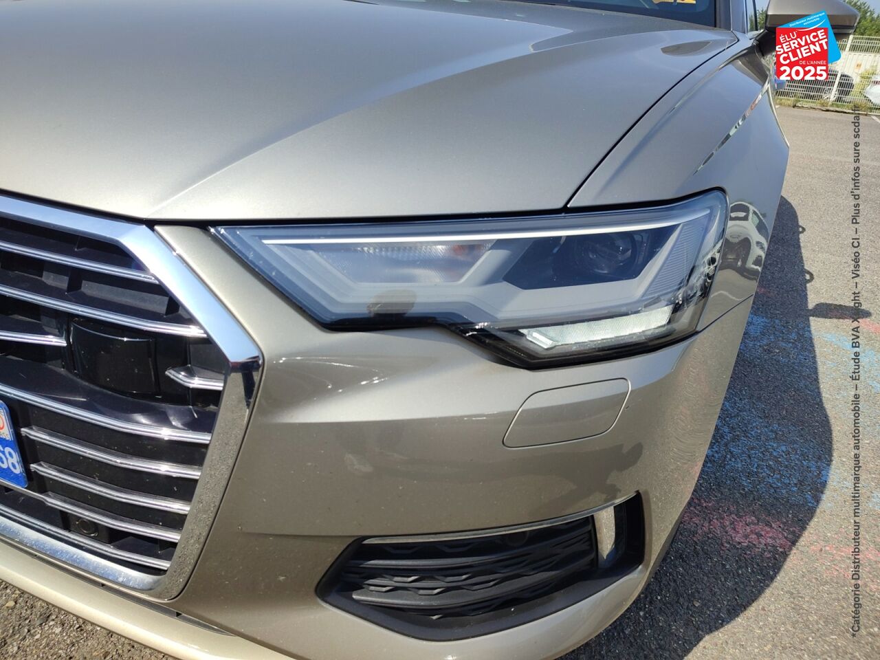 Véhicule d'occasion AUDI A6 AVANT 45 TDI 231CH AVUS QUATTRO TIPTRONIC SIEGE CHAUF CAMERA GPS ATTELAGE chez BMW Lons le Saunier
