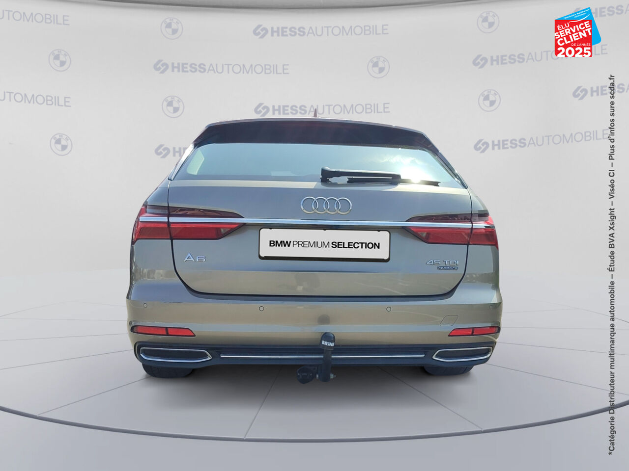 Véhicule d'occasion AUDI A6 AVANT 45 TDI 231CH AVUS QUATTRO TIPTRONIC SIEGE CHAUF CAMERA GPS ATTELAGE chez BMW Lons le Saunier