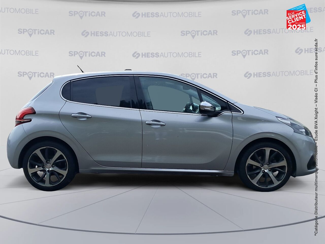 Véhicule d'occasion PEUGEOT 208 1.2 PURETECH 110CH FELINE SS EAT6 5CV 5P chez Renault Sélestat