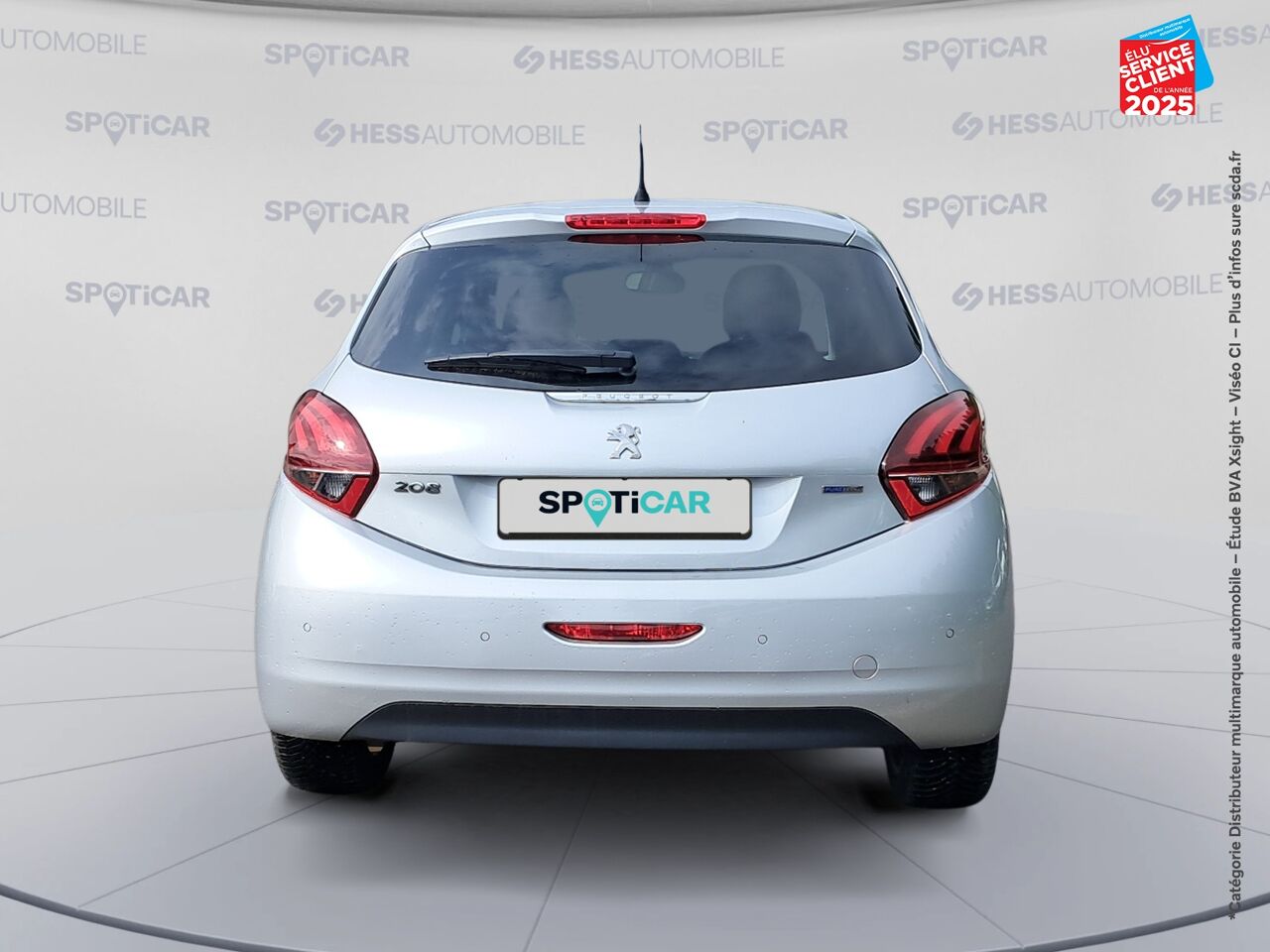 Véhicule d'occasion PEUGEOT 208 1.2 PURETECH 110CH FELINE SS EAT6 5CV 5P chez Renault Sélestat