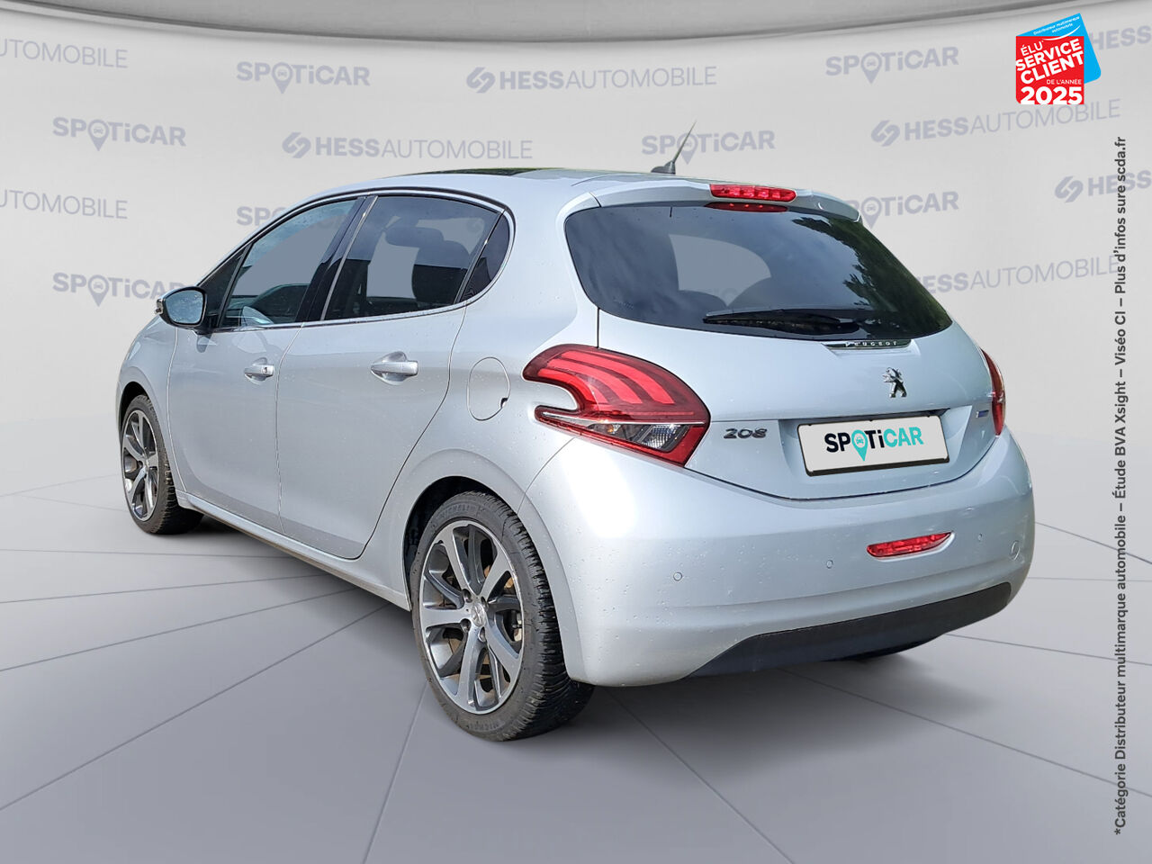 Véhicule d'occasion PEUGEOT 208 1.2 PURETECH 110CH FELINE SS EAT6 5CV 5P chez Renault Sélestat