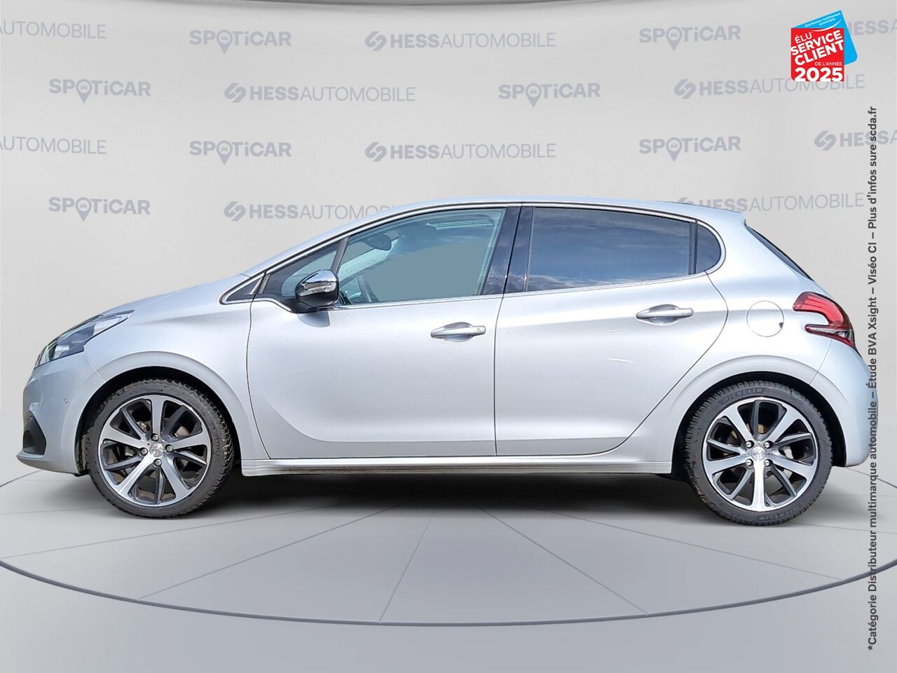 Véhicule d'occasion PEUGEOT 208 1.2 PURETECH 110CH FELINE SS EAT6 5CV 5P chez Renault Sélestat