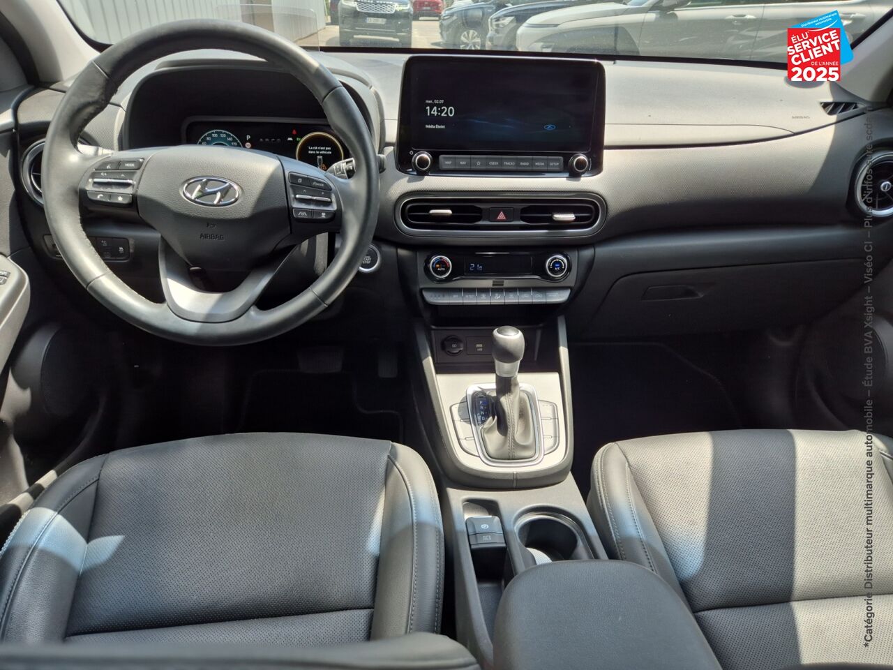 Véhicule d'occasion HYUNDAI KONA 1.6 GDI 141CH HYBRID EXECUTIVE DCT-6 chez Hyundai Epernay