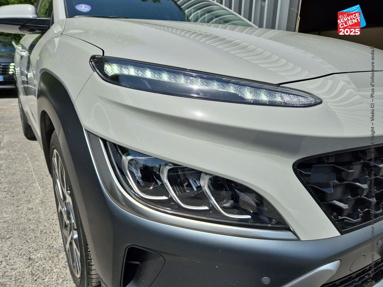 Véhicule d'occasion HYUNDAI KONA 1.6 GDI 141CH HYBRID EXECUTIVE DCT-6 chez Hyundai Epernay