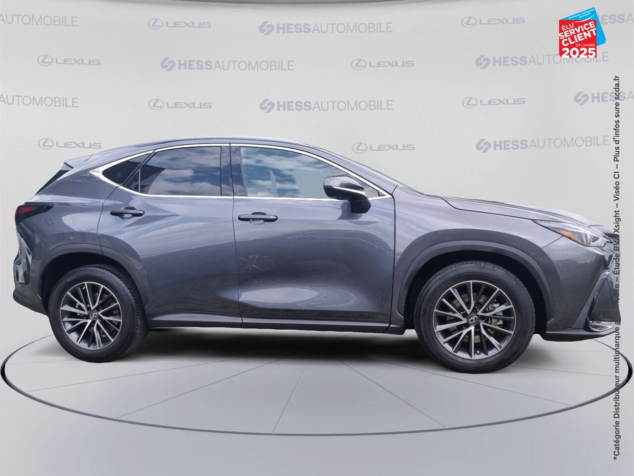Véhicule d'occasion LEXUS NX 350H LUXE 4WD TOUVRANT SIEGES CHAUF/CUIR VOLANT CHAUF GPS CAMERA chez Lexus Strasbourg