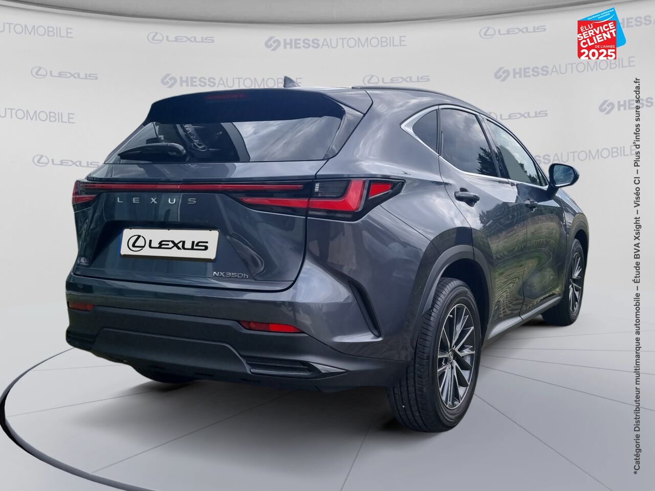 Véhicule d'occasion LEXUS NX 350H LUXE 4WD TOUVRANT SIEGES CHAUF/CUIR VOLANT CHAUF GPS CAMERA chez Lexus Strasbourg
