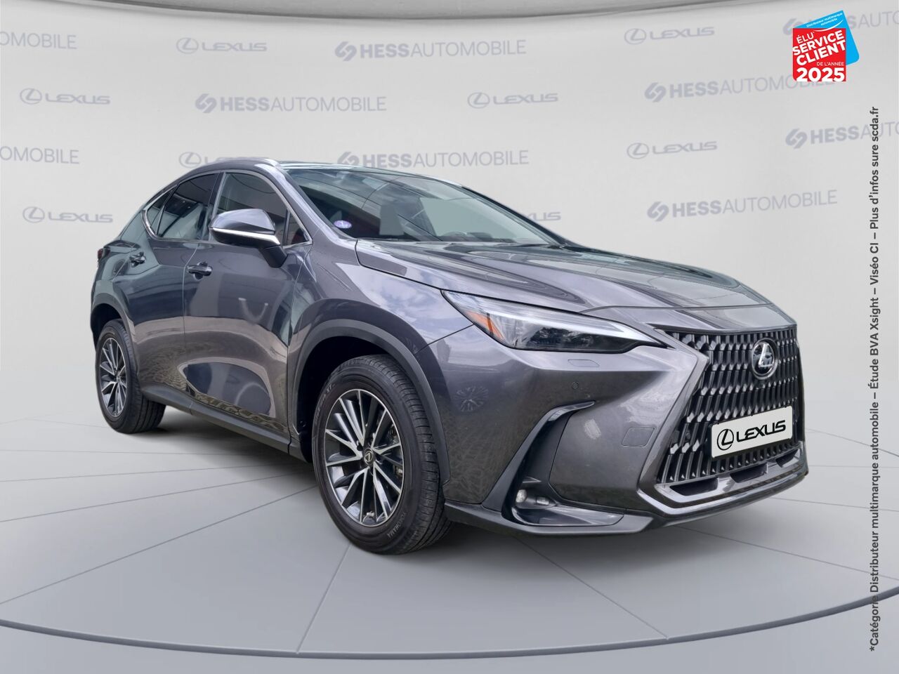 Véhicule d'occasion LEXUS NX 350H LUXE 4WD TOUVRANT SIEGES CHAUF/CUIR VOLANT CHAUF GPS CAMERA chez Lexus Strasbourg