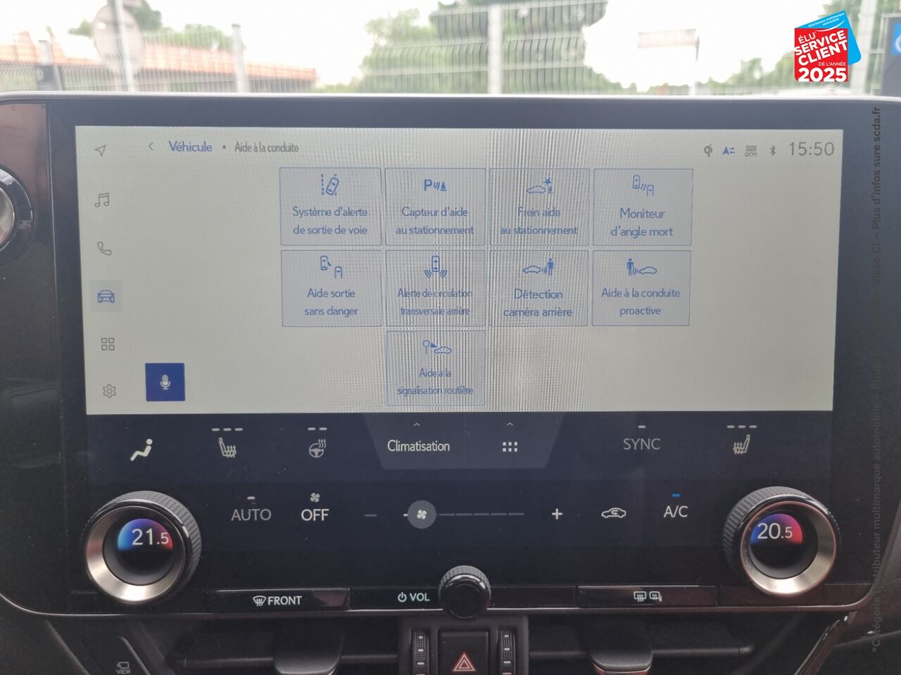 Véhicule d'occasion LEXUS NX 350H LUXE 4WD TOUVRANT SIEGES CHAUF/CUIR VOLANT CHAUF GPS CAMERA chez Lexus Strasbourg
