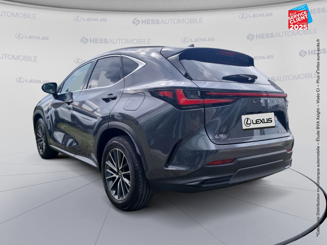 Véhicule d'occasion LEXUS NX 350H LUXE 4WD TOUVRANT SIEGES CHAUF/CUIR VOLANT CHAUF GPS CAMERA chez Lexus Strasbourg