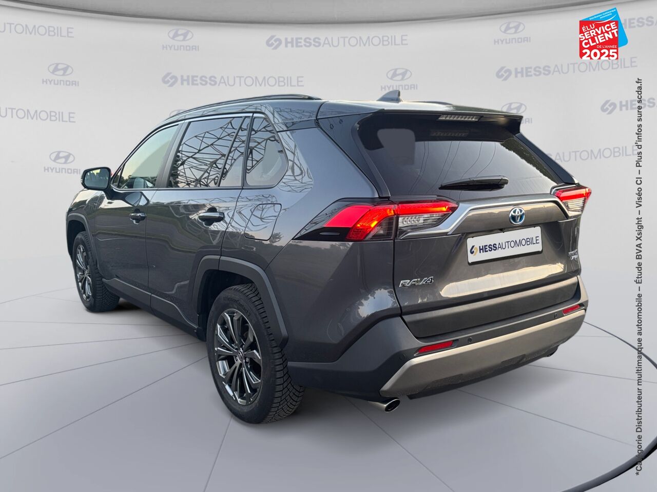Véhicule d'occasion TOYOTA RAV4 2.5 HYBRIDE 222CH DYNAMIC AWD-I MY24 chez Toyota Sarreguemines