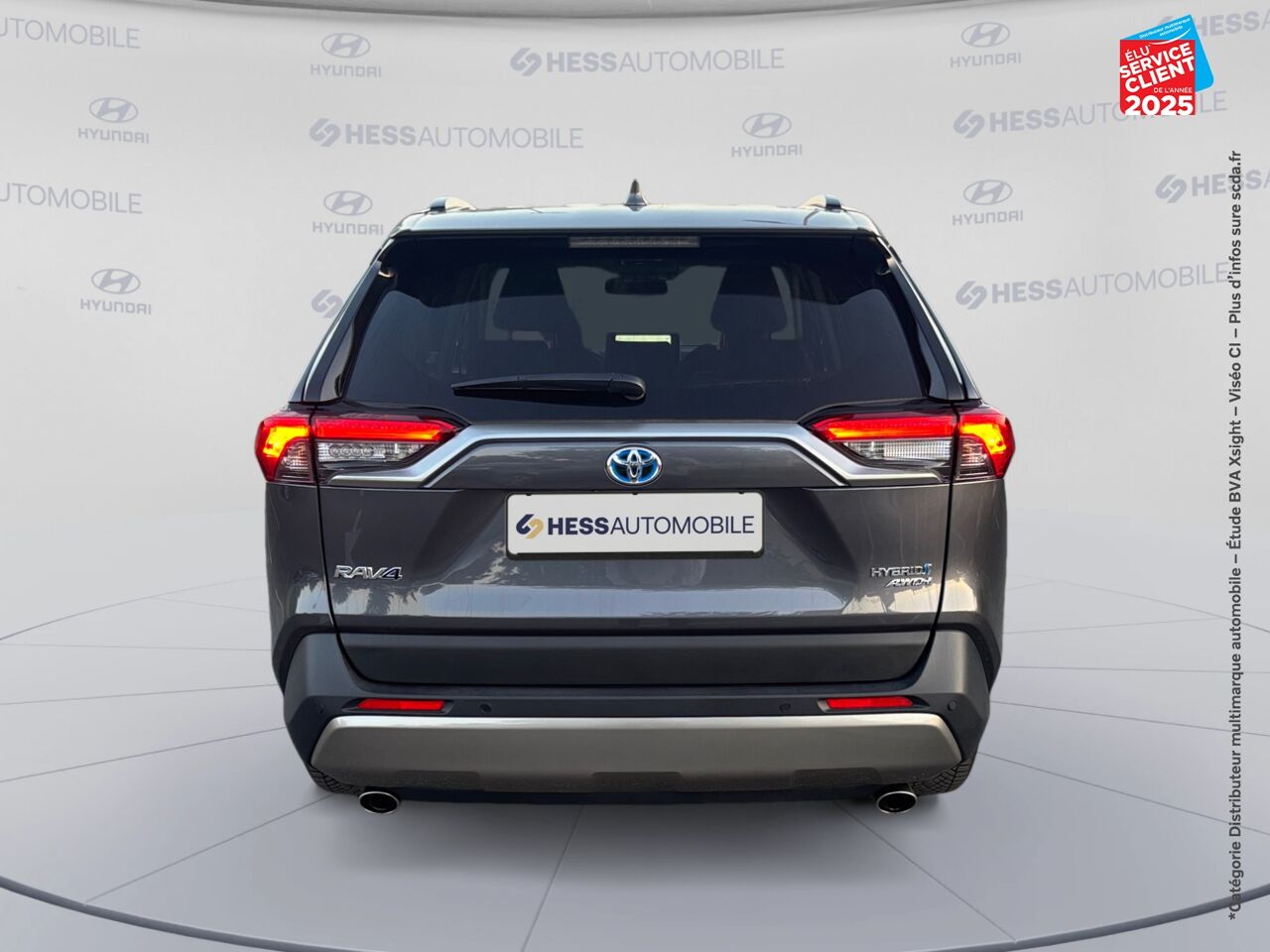 Véhicule d'occasion TOYOTA RAV4 2.5 HYBRIDE 222CH DYNAMIC AWD-I MY24 chez Toyota Sarreguemines