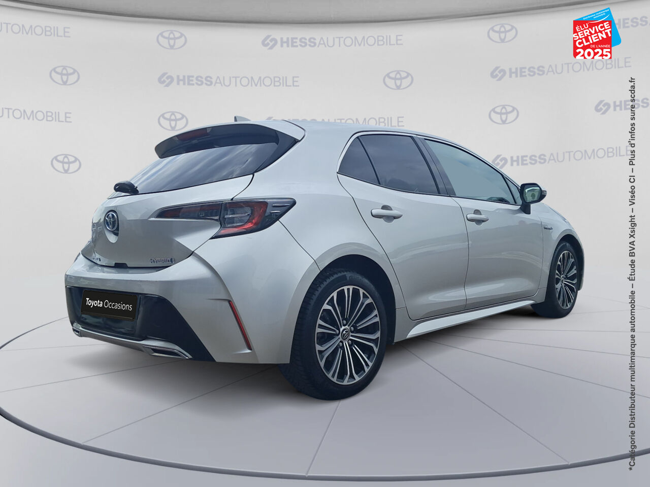Véhicule d'occasion TOYOTA COROLLA 184H DESIGN MY20 chez Toyota Bar le Duc
