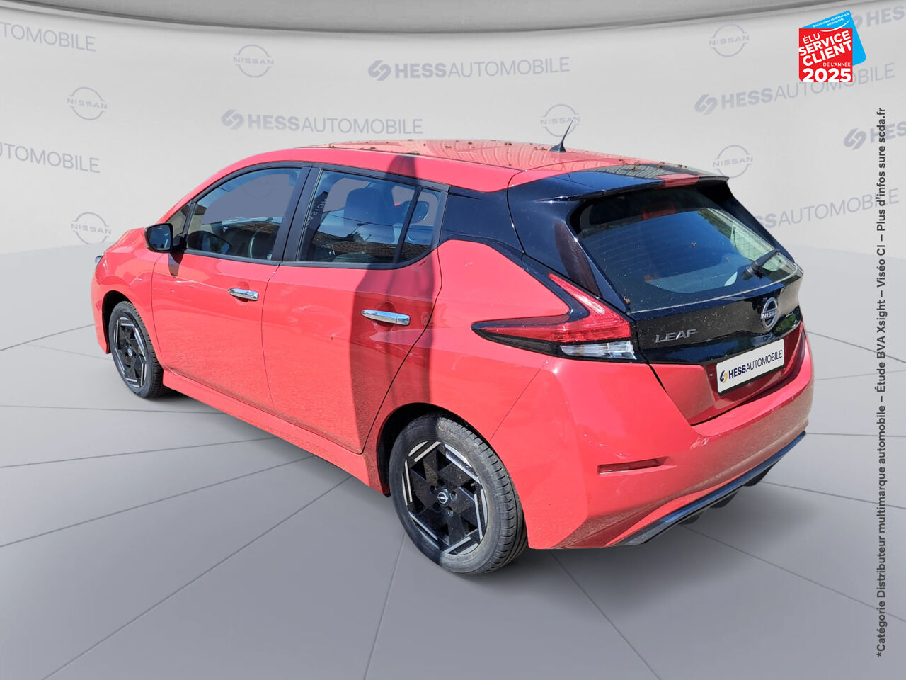 Véhicule d'occasion NISSAN LEAF 150CH 40KWH ACENTA 21.5 CAMERA chez Nissan Montbéliard