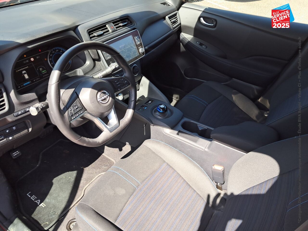 Véhicule d'occasion NISSAN LEAF 150CH 40KWH ACENTA 21.5 CAMERA chez Nissan Montbéliard