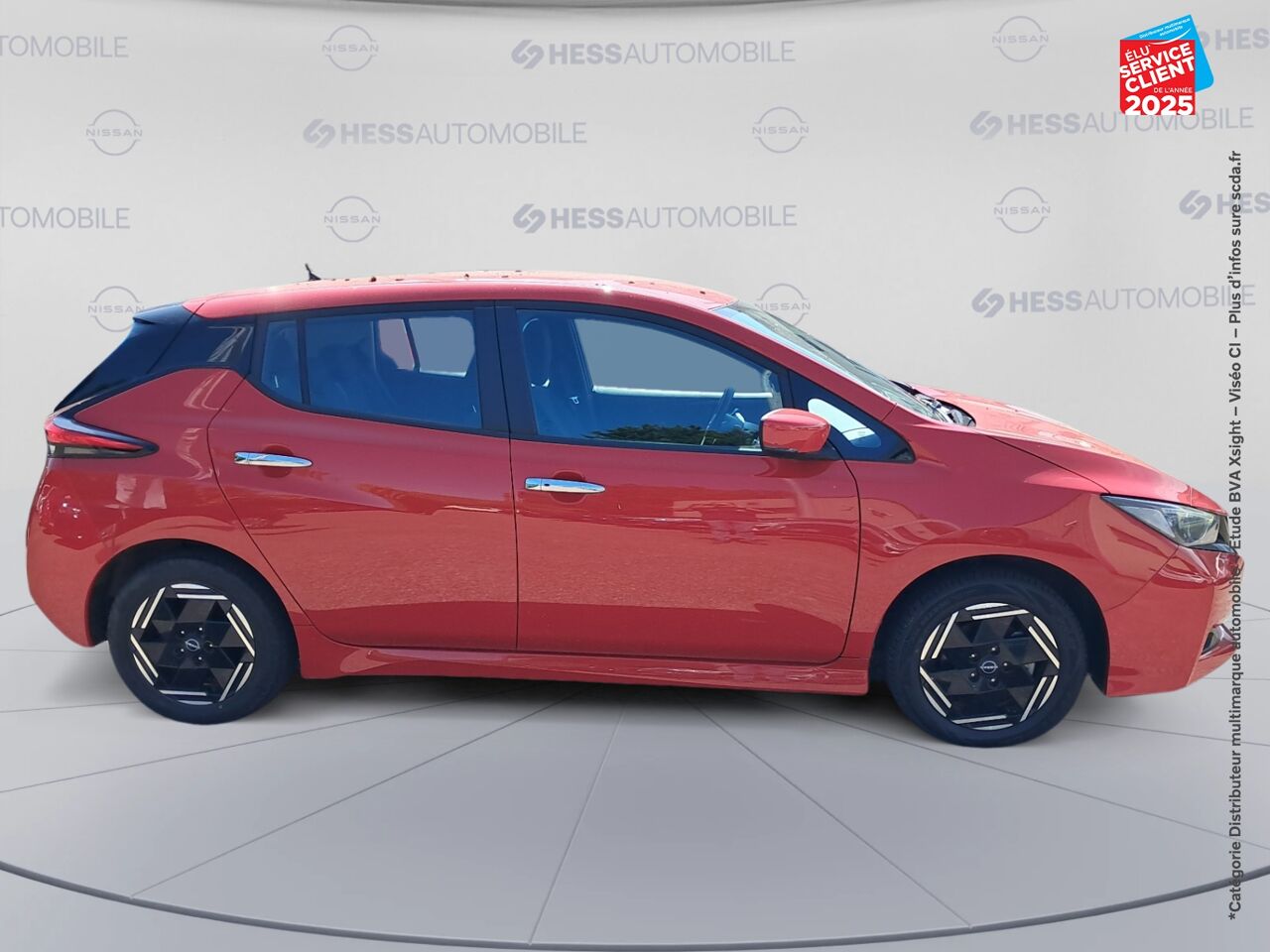 Véhicule d'occasion NISSAN LEAF 150CH 40KWH ACENTA 21.5 CAMERA chez Nissan Montbéliard