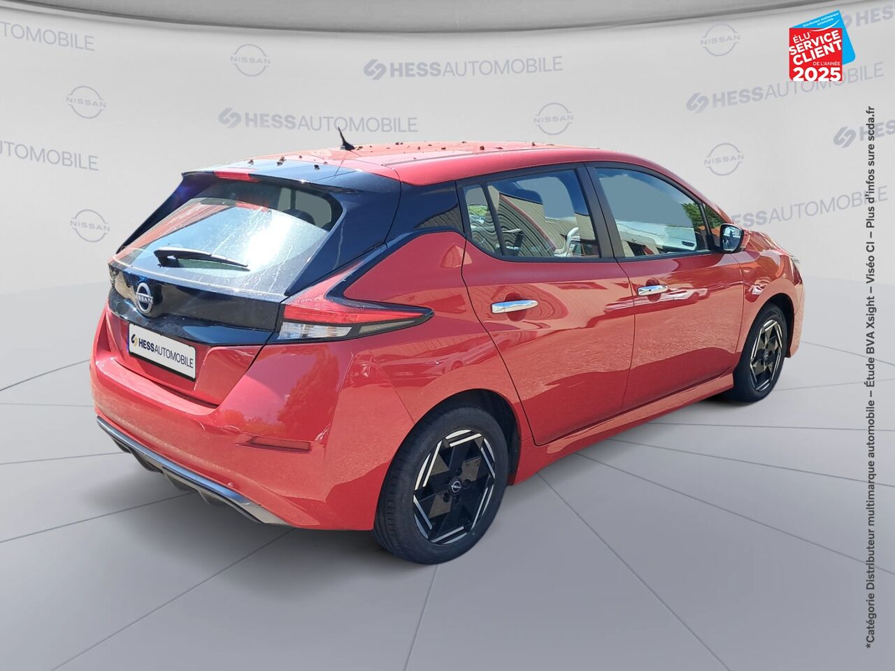 Véhicule d'occasion NISSAN LEAF 150CH 40KWH ACENTA 21.5 CAMERA chez Nissan Montbéliard