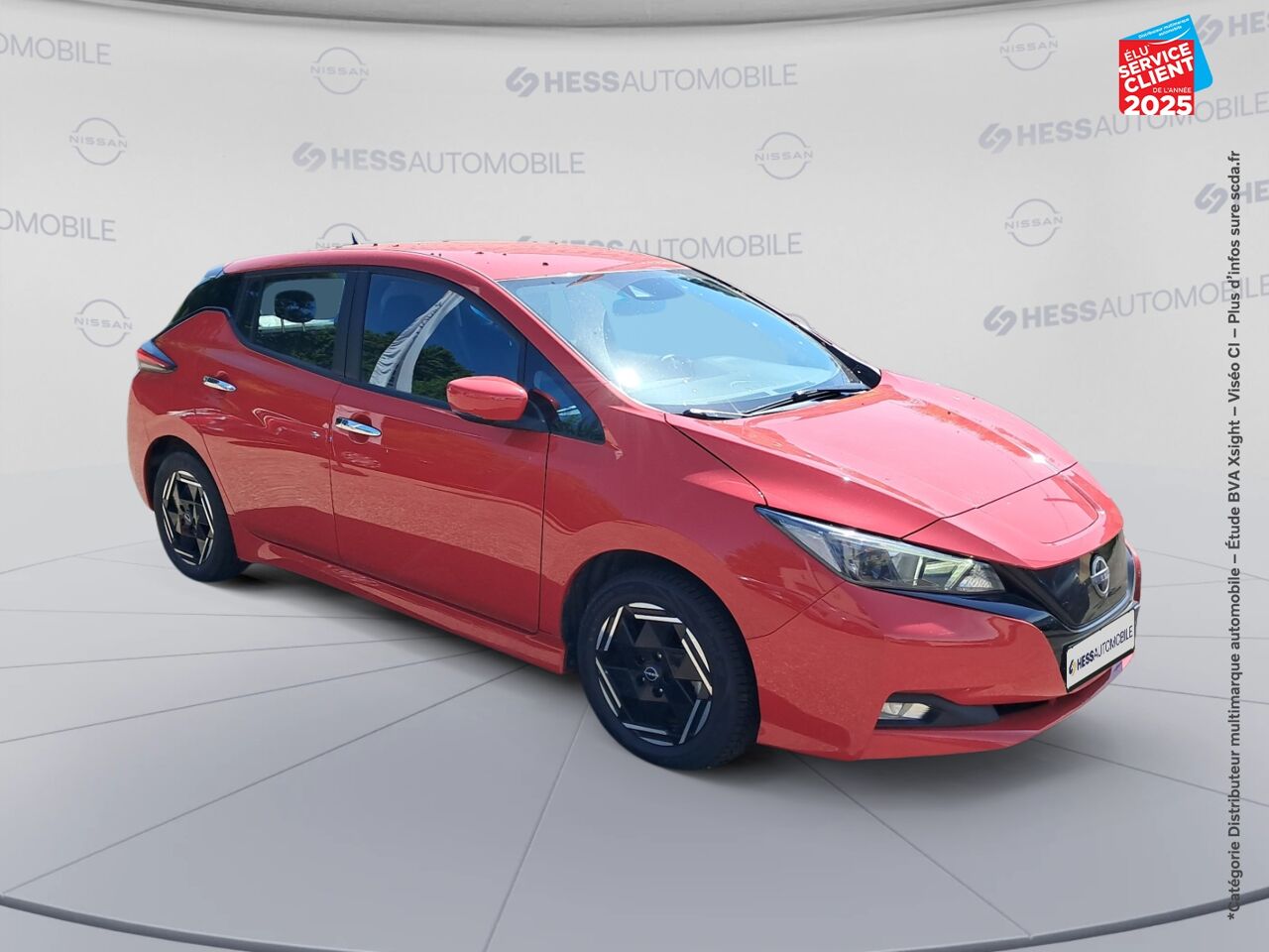 Véhicule d'occasion NISSAN LEAF 150CH 40KWH ACENTA 21.5 CAMERA chez Nissan Montbéliard