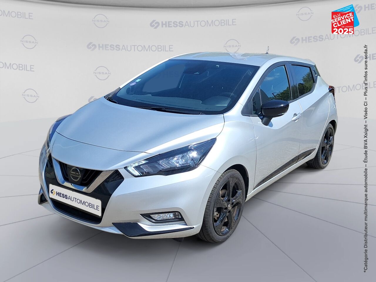Véhicule d'occasion NISSAN MICRA 1.0 IG-T 92CH N-SPORT 2021 CAMERA chez Renault Saint-Louis