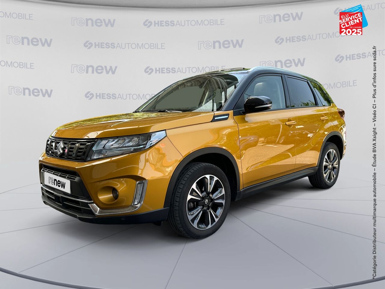 Véhicule d'occasion SUZUKI VITARA 1.4 BOOSTERJET HYBRID 129CH STYLE AUTO TOUVRANT chez Opel Saint-Dizier