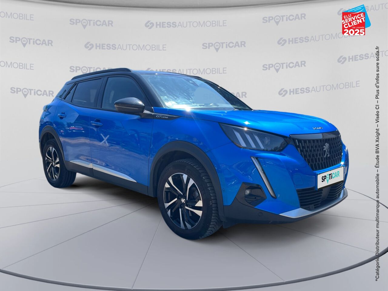 Véhicule d'occasion PEUGEOT 2008 1.2 PURETECH 130CH SS GT LINE EAT8 7CV chez Hyundai Epernay