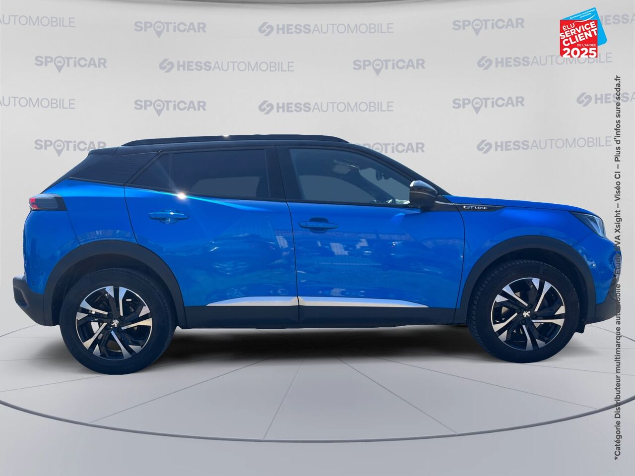Véhicule d'occasion PEUGEOT 2008 1.2 PURETECH 130CH SS GT LINE EAT8 7CV chez Hyundai Epernay
