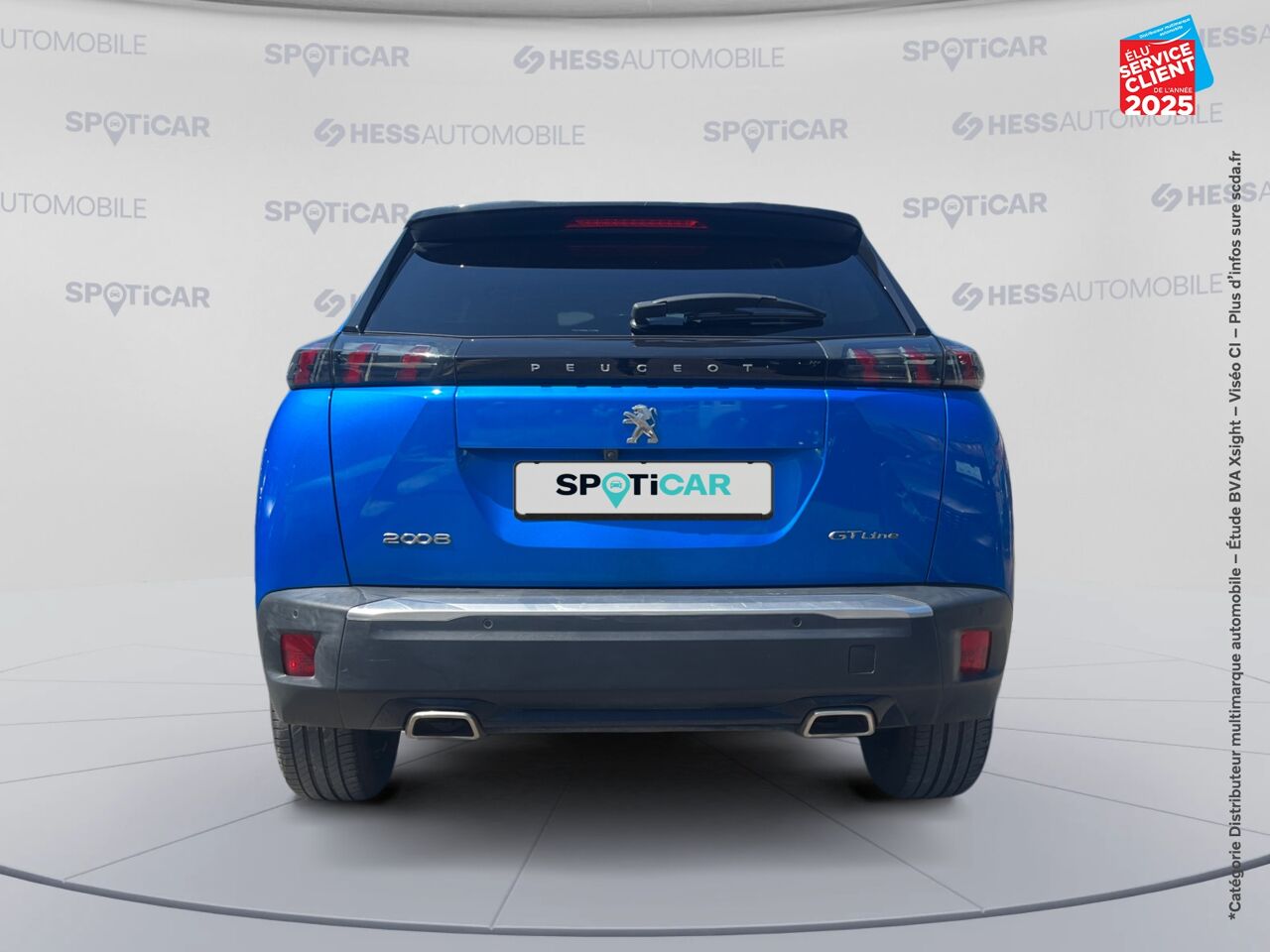 Véhicule d'occasion PEUGEOT 2008 1.2 PURETECH 130CH SS GT LINE EAT8 7CV chez Hyundai Epernay
