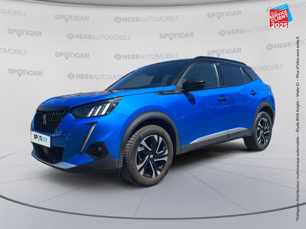 Véhicule d'occasion PEUGEOT 2008 1.2 PURETECH 130CH SS GT LINE EAT8 7CV chez Hyundai Epernay