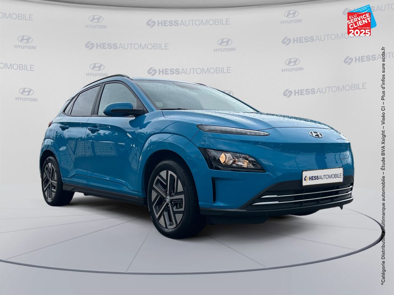 Véhicule d'occasion HYUNDAI KONA ELECTRIC 64KWH - 204CH INTUITIVE CAMERA CARPLAY chez HESS Automobile