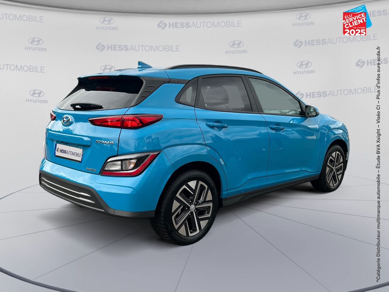 Véhicule d'occasion HYUNDAI KONA ELECTRIC 64KWH - 204CH INTUITIVE CAMERA CARPLAY chez HESS Automobile