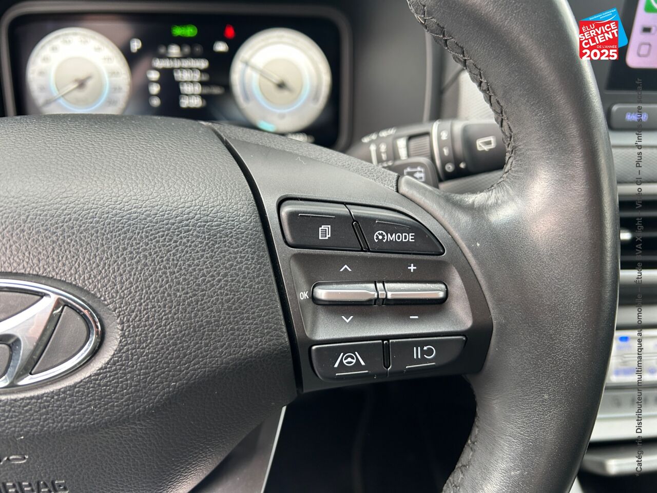 Véhicule d'occasion HYUNDAI KONA ELECTRIC 64KWH - 204CH INTUITIVE CAMERA CARPLAY chez HESS Automobile