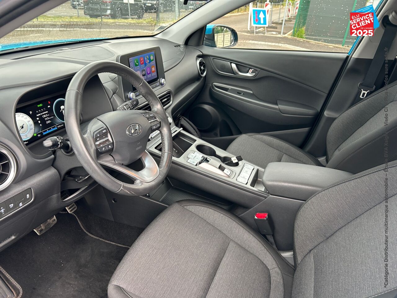 Véhicule d'occasion HYUNDAI KONA ELECTRIC 64KWH - 204CH INTUITIVE CAMERA CARPLAY chez HESS Automobile