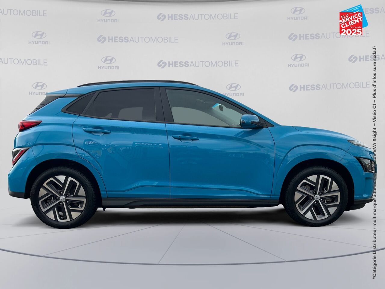 Véhicule d'occasion HYUNDAI KONA ELECTRIC 64KWH - 204CH INTUITIVE CAMERA CARPLAY chez HESS Automobile