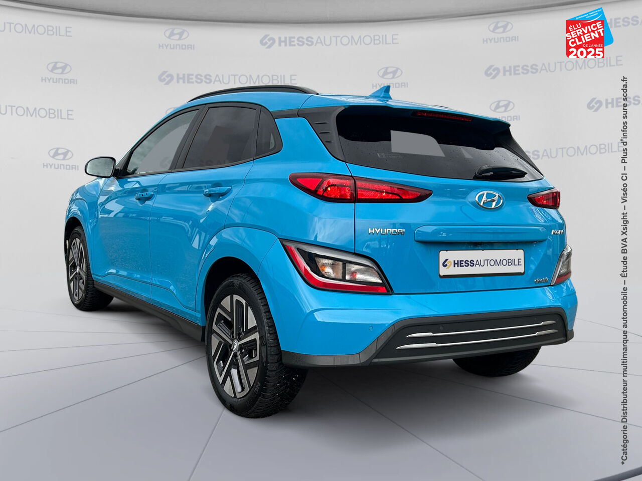 Véhicule d'occasion HYUNDAI KONA ELECTRIC 64KWH - 204CH INTUITIVE CAMERA CARPLAY chez HESS Automobile