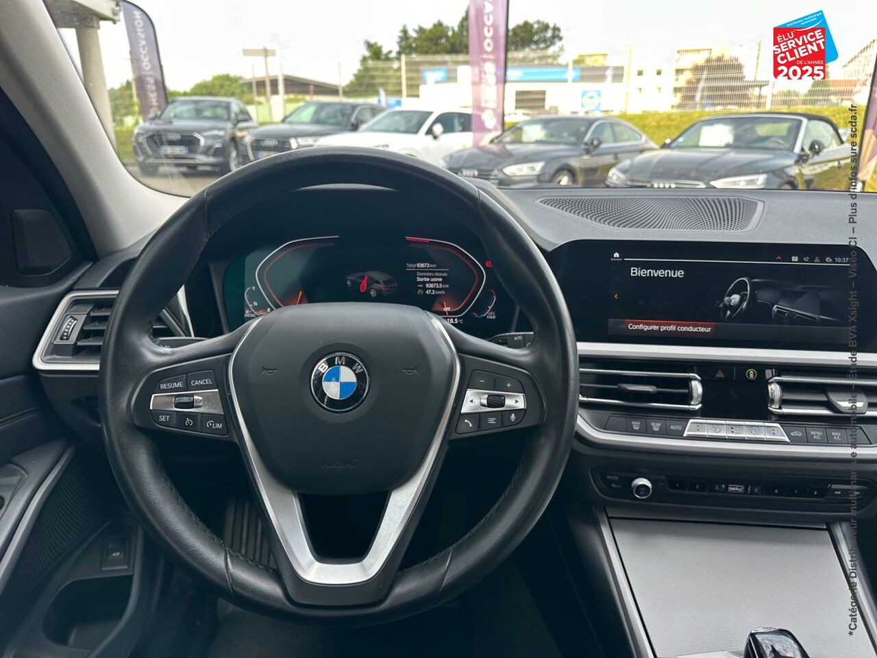 Véhicule d'occasion BMW SERIE 3 TOURING 320DA MH 190CH BUSINESS DESIGN chez BMW Lons le Saunier