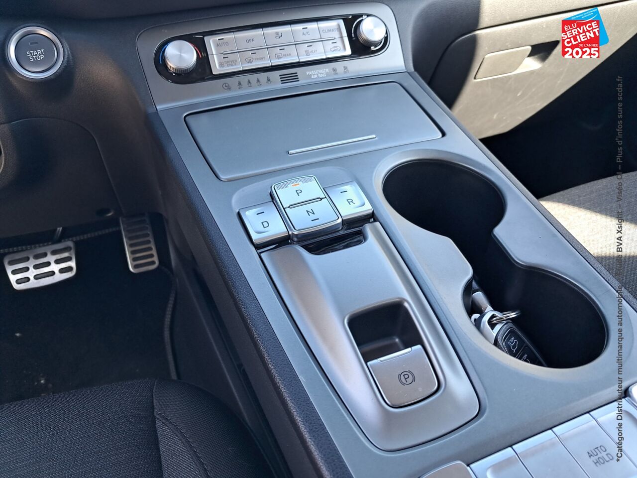 Véhicule d'occasion HYUNDAI KONA ELECTRIC 39KWH - 136CH INTUITIVE chez Hyundai Chalons