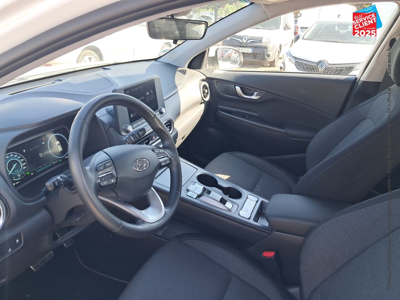 Véhicule d'occasion HYUNDAI KONA ELECTRIC 39KWH - 136CH INTUITIVE chez Hyundai Chalons