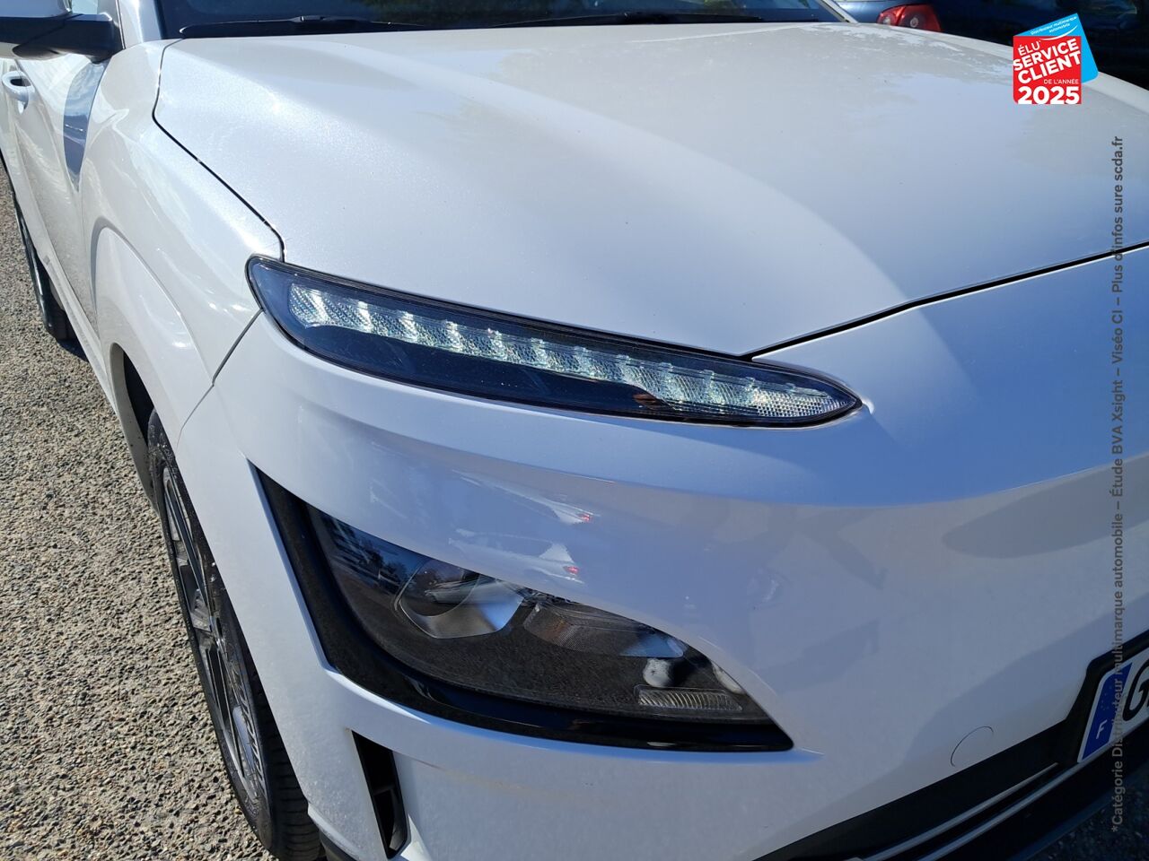 Véhicule d'occasion HYUNDAI KONA ELECTRIC 39KWH - 136CH INTUITIVE chez Hyundai Chalons