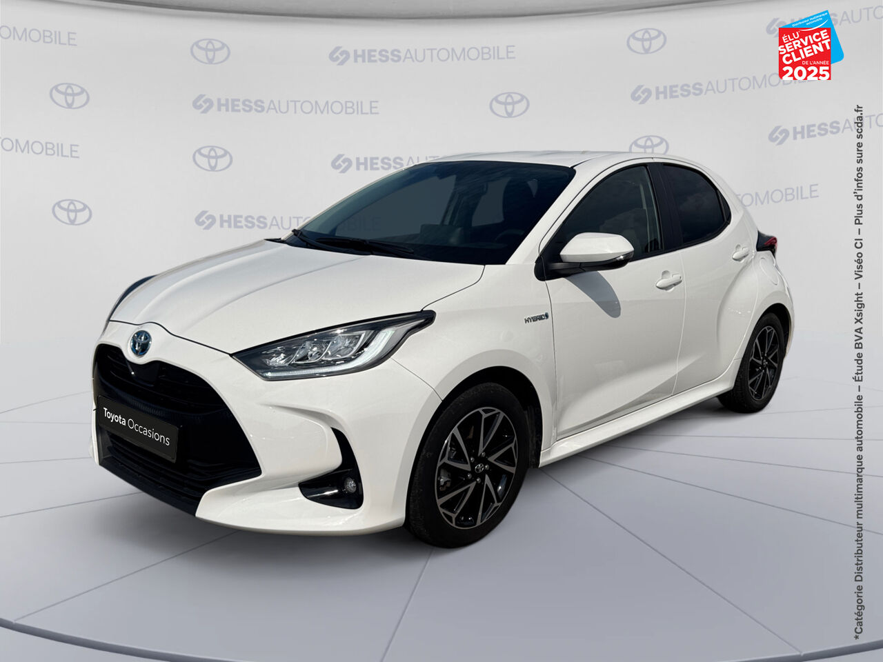 Véhicule d'occasion TOYOTA YARIS 116H DESIGN 5P MY22 chez Opel Saint-Dizier