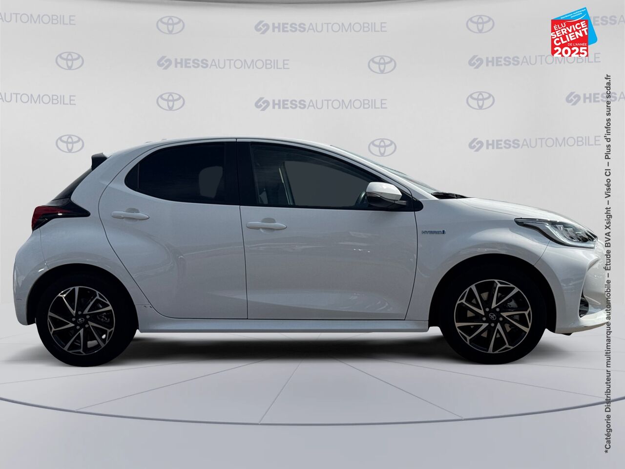 Véhicule d'occasion TOYOTA YARIS 116H DESIGN 5P MY22 chez Opel Saint-Dizier