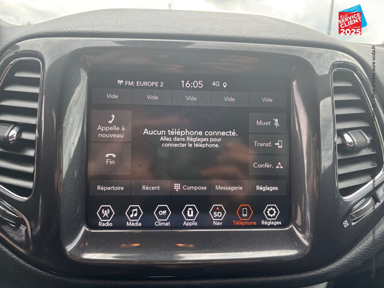 Véhicule d'occasion JEEP COMPASS 1.3 GSE T4 240CH TRAILHAWK 4XE PHEV AT6 chez Toyota Thionville
