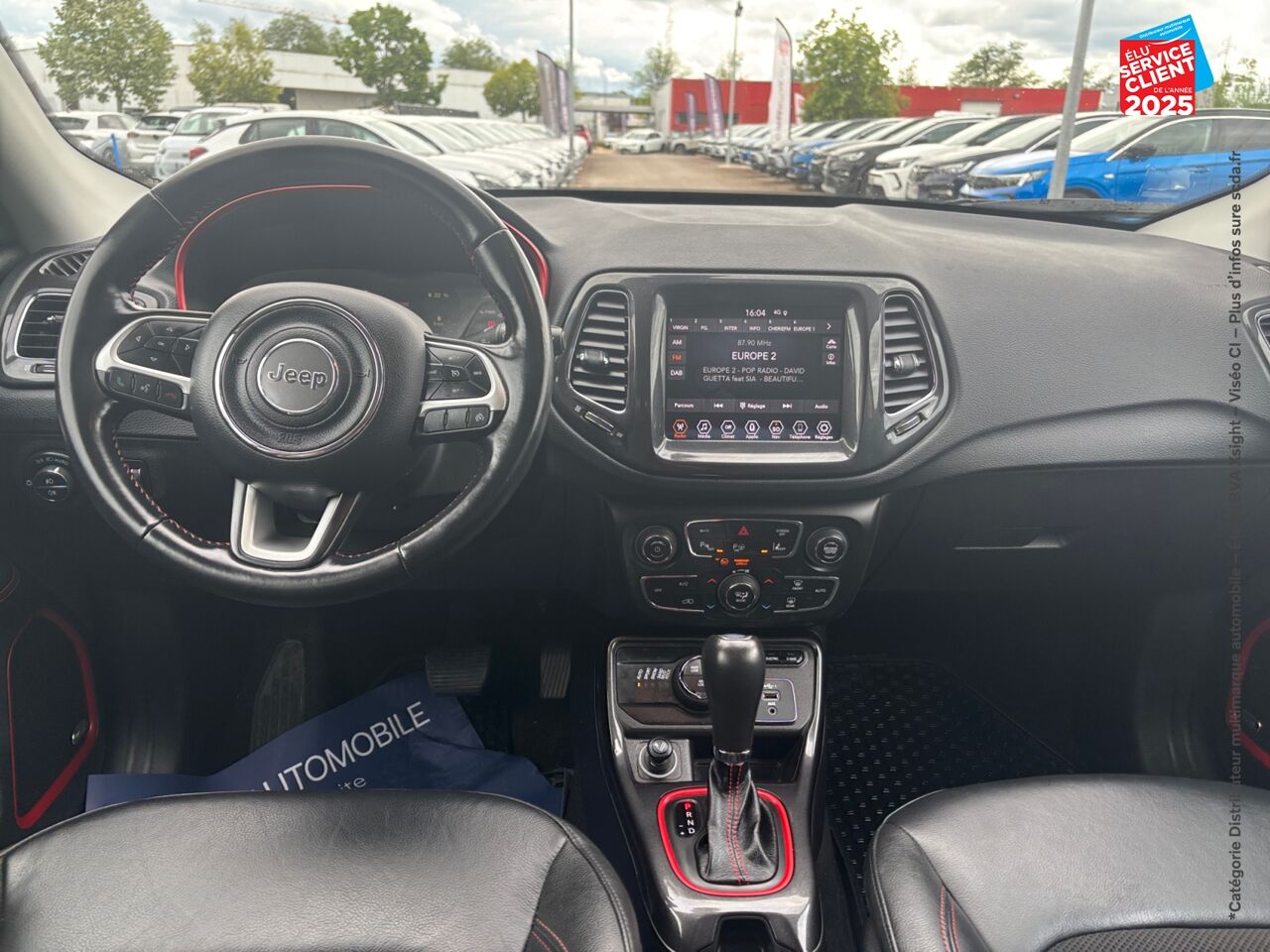 Véhicule d'occasion JEEP COMPASS 1.3 GSE T4 240CH TRAILHAWK 4XE PHEV AT6 chez Toyota Thionville