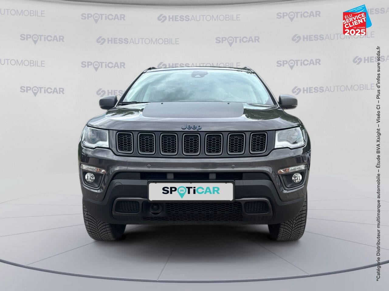 Véhicule d'occasion JEEP COMPASS 1.3 GSE T4 240CH TRAILHAWK 4XE PHEV AT6 chez Toyota Thionville