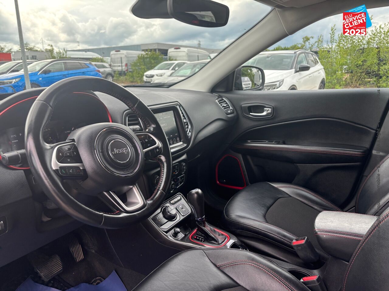 Véhicule d'occasion JEEP COMPASS 1.3 GSE T4 240CH TRAILHAWK 4XE PHEV AT6 chez Toyota Thionville